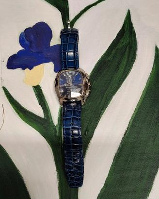 orologio chronotech blu da uomo 
