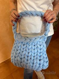 Borsa uncinetto chuncky bag