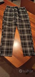 pantaloni scozzesi uomo 