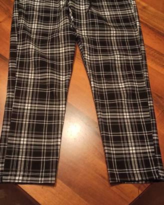 pantaloni scozzesi uomo 