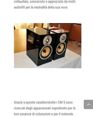 B&W Bowers & Wilkins CM5