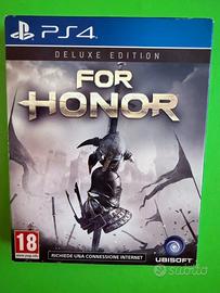 For Honor Deluxe Edition PS4 videogioco/soundtruck