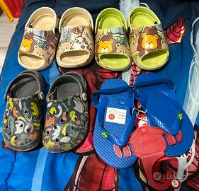 Scarpe e pantofole bimbo