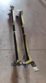 barre tetto con 2  portascale