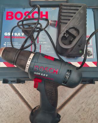Trapano avvitatore Bosch GSR 9,6 v. Professional