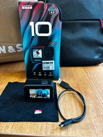 GoPro Hero 10 Black + Micro SD Card 32 Gb