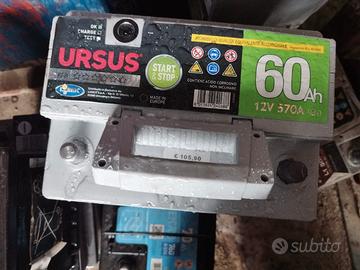 Batteria URSUS 60ah start &stop NUOVA