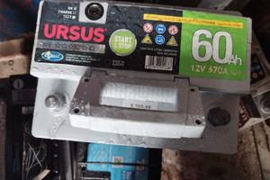 Batteria URSUS 60ah start &stop NUOVA