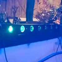 Barra motorizzata 8 Led rgwb Algam Lightning MB810