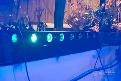 Barra motorizzata 8 Led rgwb Algam Lightning MB810