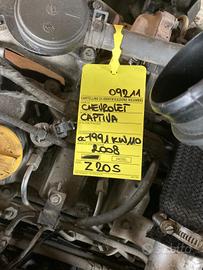 MOTORE COMPLETO CHEVROLET Captiva 1Â° Serie Z20S M
