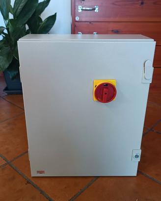 quadro elettrico standard con sezionatore