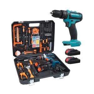 TRAPANO AVVITATORE PERCUSSIONE KIT DI 54 PEZZI 
