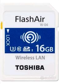 SD Card 16 GB wireless TOSHIBA FlashAir W-04