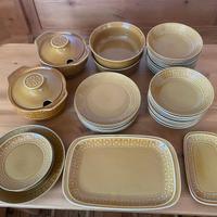 set portata ceramica CADMIUM AND LEAD FREE vintage