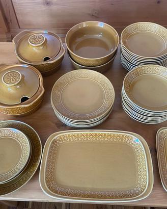 set portata ceramica CADMIUM AND LEAD FREE vintage