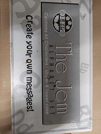 lettere per pasta di zucchero 