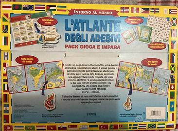 L’Atlante degli Adesivi – Pack Gioca e Impara