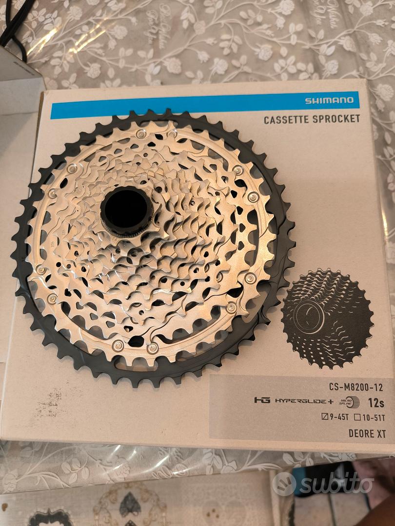 Cassette Comandi Shimano Xt 9v Cassetta Shimano 45 12 Velocità XT