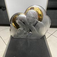 Quadro santa famiglia argento  925