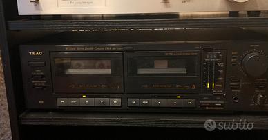 Doppia piastra cassette Teac w550 R