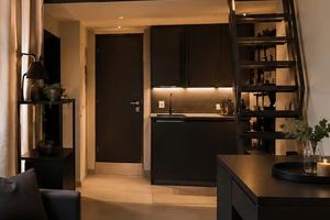 Monolocale con letto soppalcato via duchessa jolan