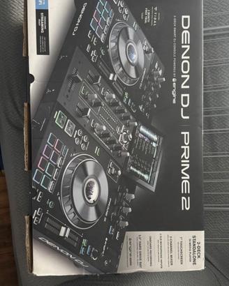 Denon DJ Prime 2 completo di custodia e box