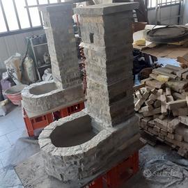 Fontana in pietra di luserna