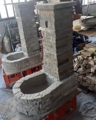 Fontana in pietra di luserna
