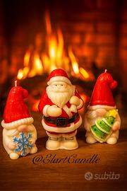 Candele natalizie artigianali