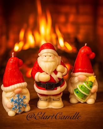 Candele natalizie artigianali