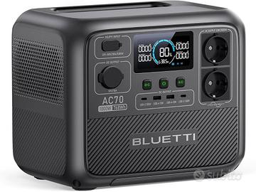 Bluetti A70 – Stazione di energia portatil
