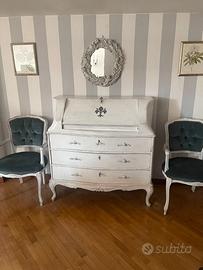 ribaltina shabby chic con specchio