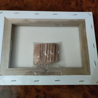 Quadro a tela decoupage