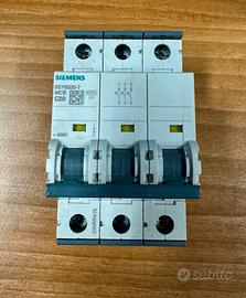 Interruttore magnetotermico Siemens 3P 20A