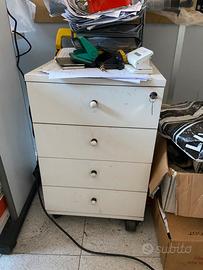 Cassettiera ufficio con chiave