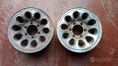 Cerchi lega alluminio Pajero prima serie