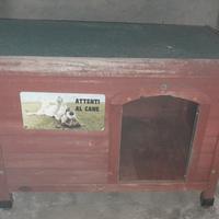 Casa in legno per cane