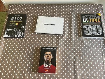 Lotto 4 Libri Calcio Juventus - Biografia CR7