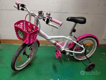 Bici bambina btwin 16"