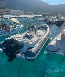 Gommone con motore 115 mercury del 2020 e carrello