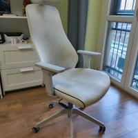 Sedia da gaming Ikea Matchspel grigio come nuovo 