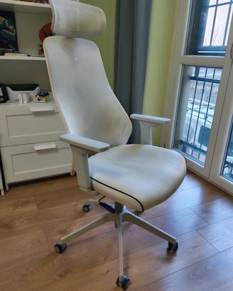 Sedia da gaming Ikea Matchspel grigio come nuovo 