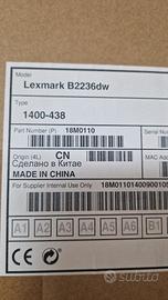 Lexmark B2236dw NUOVA SIGILLATA-Stampa Laser WiFi 