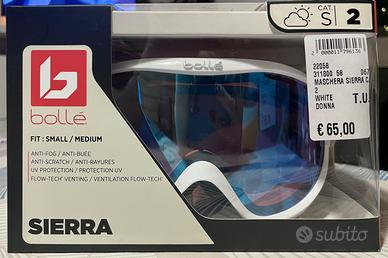 Bollè Maschera Sci donna  SIERRA White/Silver