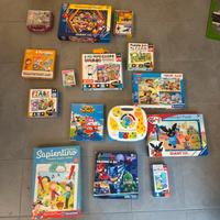 Giochi vari dai 2 ai 6 anni