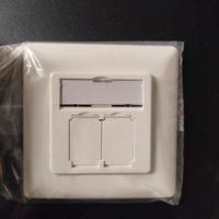 Presa doppia Rj45 categoria 6