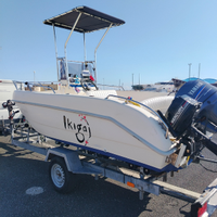 Barca open con fuoribordo Yamaha 40 cv 4 tempi