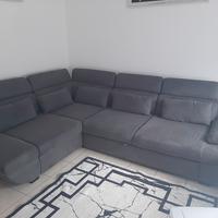 Divano letto in stoffa