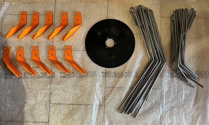 Ricambi per attrezzatura agricola